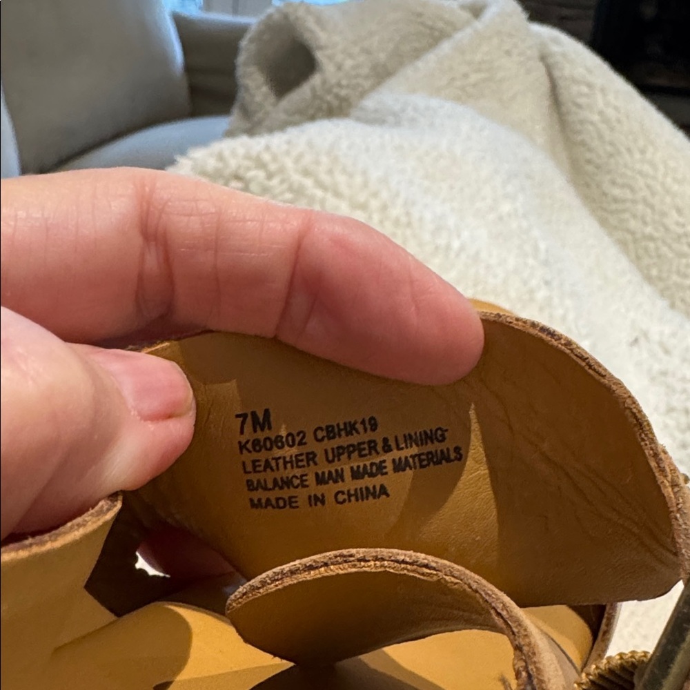 Kork Ease San Carlos Heels in tan natural Terra sz 7 $210 - Picture 6 of 8